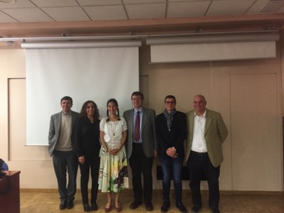 Lara Escuain defended her PhD thesis