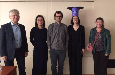 Maria Masoliver defended her PhD thesis